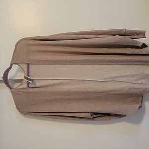 NWOT Honeyme sparkly gold cocoon cardigan size XL